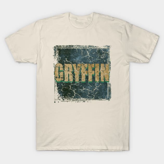 Gryffin TextDesign T-Shirt by katroxdesignshopart444